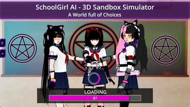 女子高中生沙盒中文版截图2