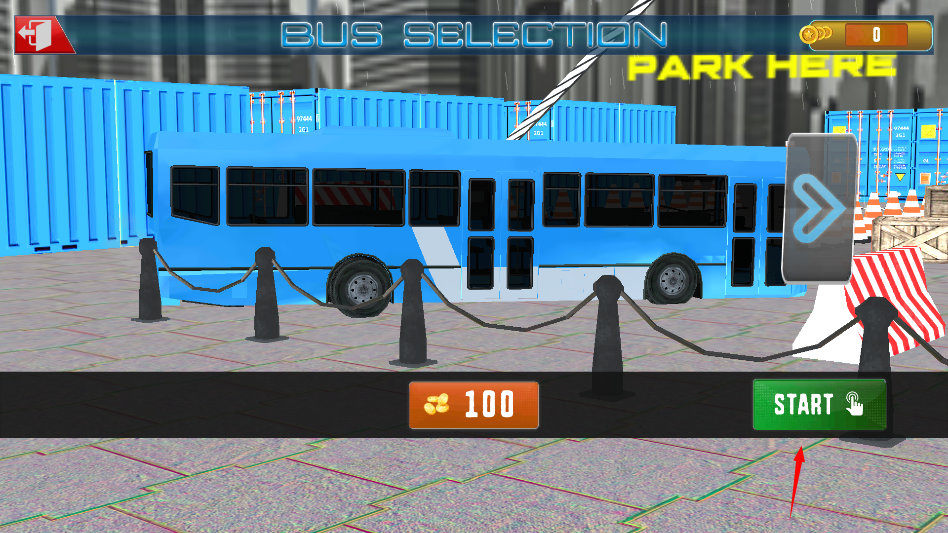 公交车停车驾驶