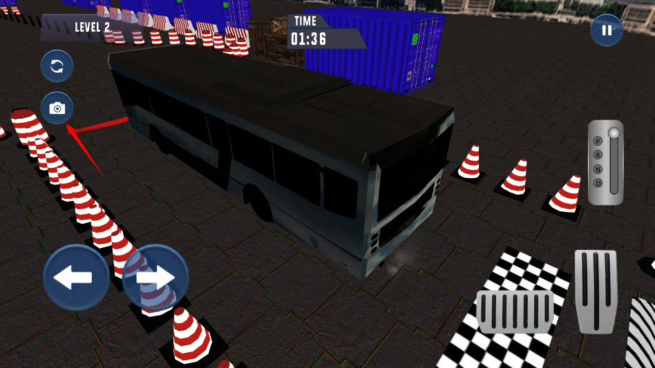 公交车停车驾驶