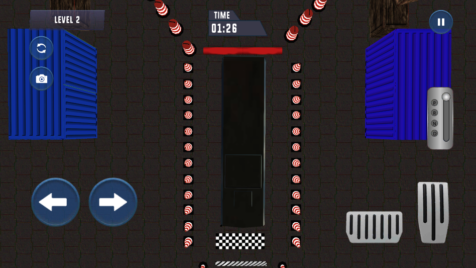 公交车停车驾驶