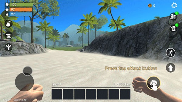 神秘岛生存mod菜单版