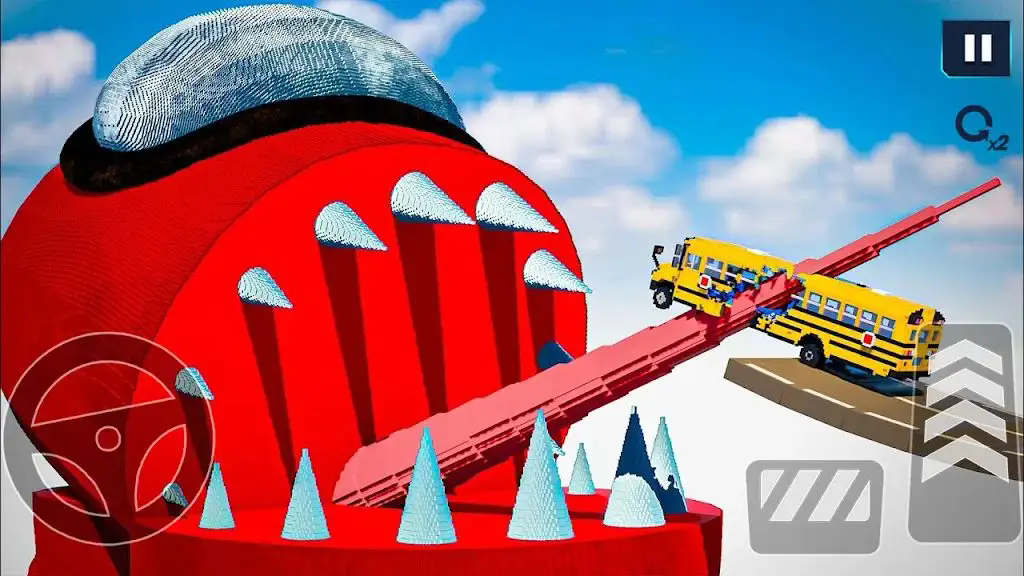 怪物毁灭车祸手游截图2