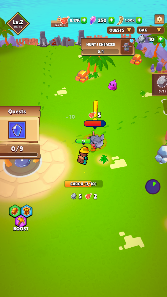 矿山冒险游戏截图1