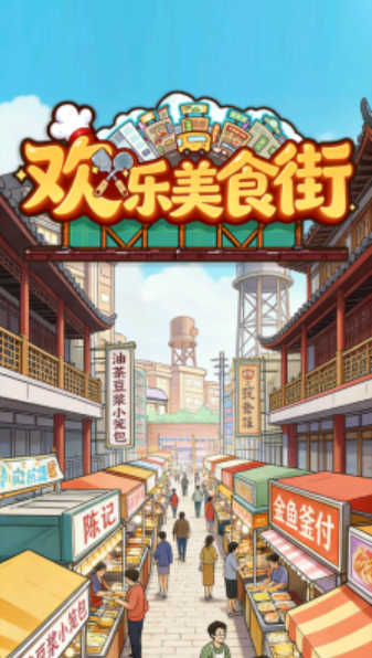 欢乐美食街红包版