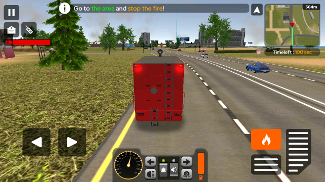 消防车消防小队