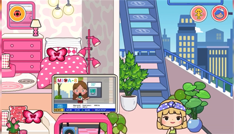 米加小镇世界彩色公寓