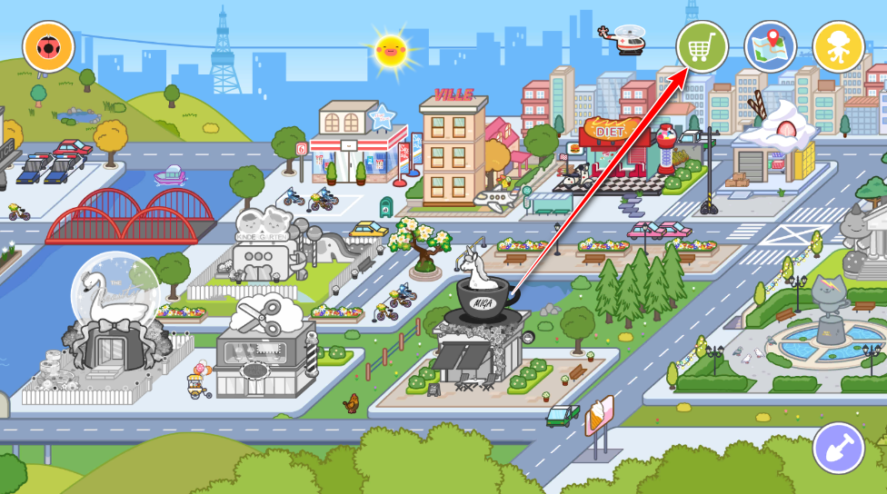 米加小镇彩色公寓