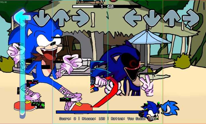 黑色星期五之夜错误化索尼克模组