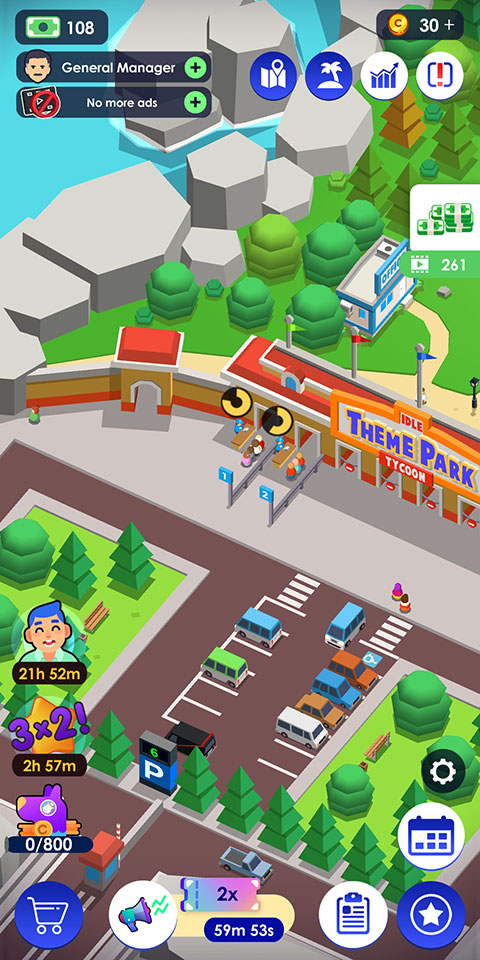 闲置主题公园大亨老版本